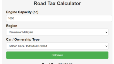 The Road Tax Calculator by KeretaMoto is your ultimate tool for seamlessly determining your road tax obligations.
